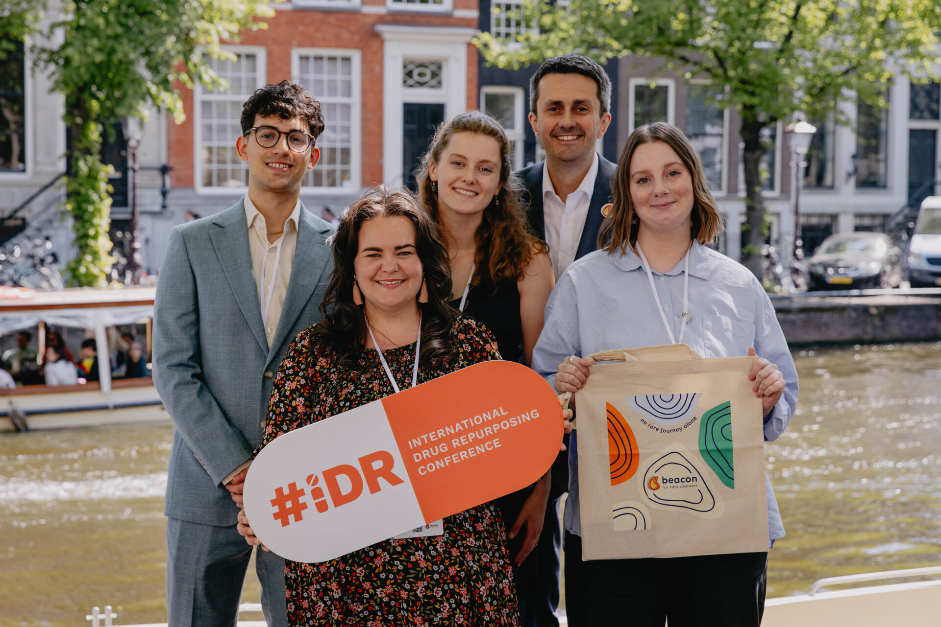 Gabriel, Megan, Rick, MayRo and Elizabeth in Amsterdam for iDR25