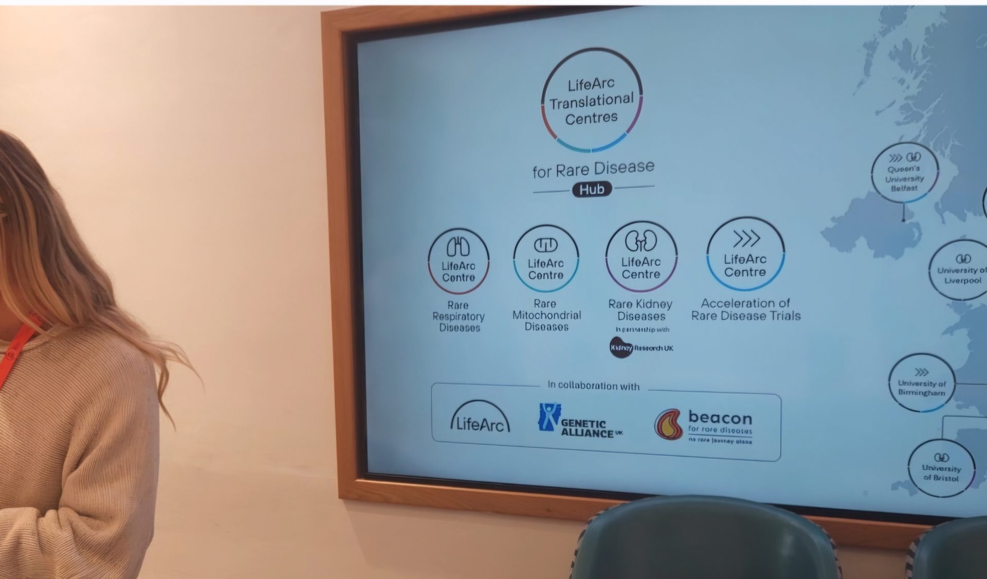 White introductory PowerPoint slide. Text reads 'LifeArc Translational Research Centres'.